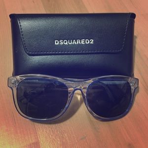 New Dsquared2 Clear Plastic Sunglasses